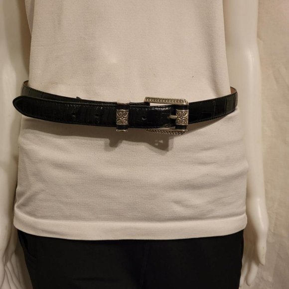 Brighton belt with silver buckle - Picture 2 of 8